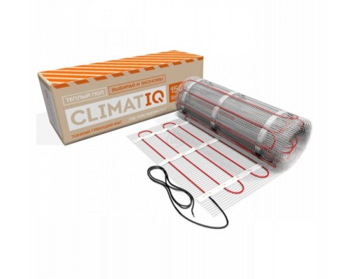 Нагревательный мат Climatiq 2250 вт, 15 кв.м., теплый пол под плитку Нагревательный мат Climatiq 2250 вт, 15 кв.м., теплый пол под плитку