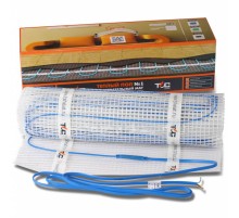 Нагревательный мат Теплый пол №1, 375 вт, 2.5 кв.м., под плитку ТСП-375-2.5