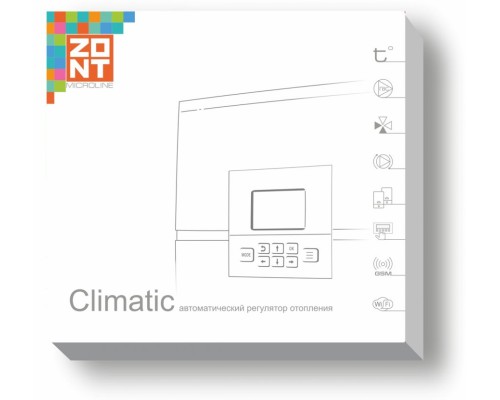 Блок управления ZONT Climatic 1.1 контроллер GSM и Wi-Fi управление системой отопления, ML00004511