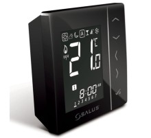 Salus VS20BRF Черный Терморегулятор беспроводной, программируемый, Zigbee