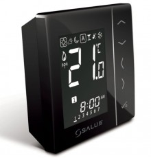 Salus VS20BRF Черный Терморегулятор беспроводной, программируемый, Zigbee