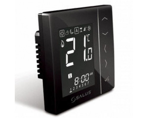 Salus VS10BRF Черный Терморегулятор беспроводной, программируемый Zigbee