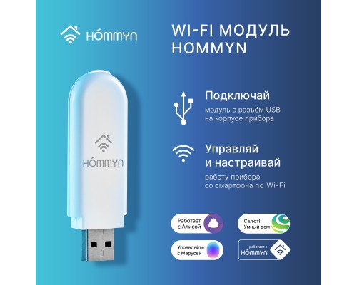 Модуль съемный управляющий HOMMYN HDN/WFN-02-01