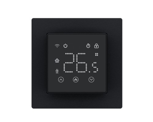 Kiptover KTR треморегулятор теплого пола Wi-FI, Черный