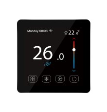 Kiptover KTCS треморегулятор теплого пола Wi-FI, Черный