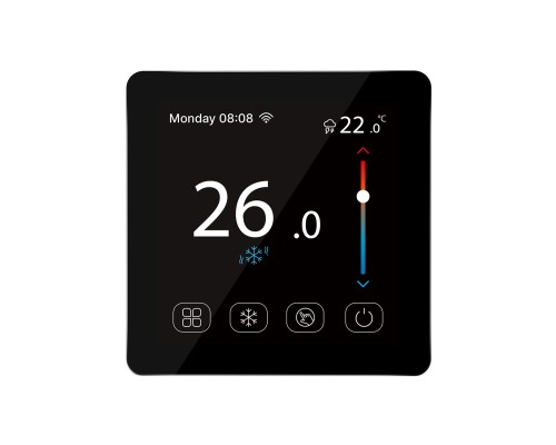 Kiptover KTCS треморегулятор теплого пола Wi-FI, Черный