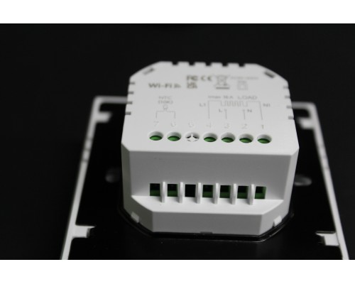 Kiptover KTZ треморегулятор теплого пола Zigbee, Черный