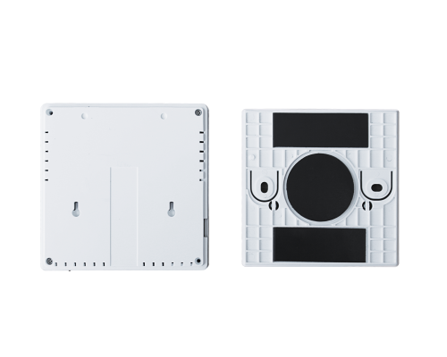 Kiptover KTW Комнатный термостат беспроводной, с аккумулятором, 3А, сухой контакт, для котла, Wi-Fi, Белый