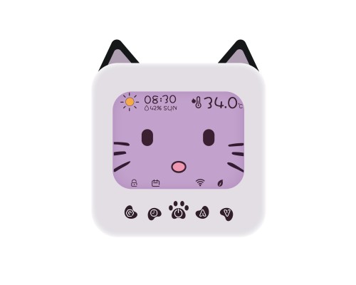 Kiptover BHT CAT треморегулятор теплого пола Wi-Fi, Белый