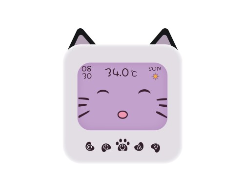 Kiptover BHT CAT треморегулятор теплого пола Wi-Fi, Белый